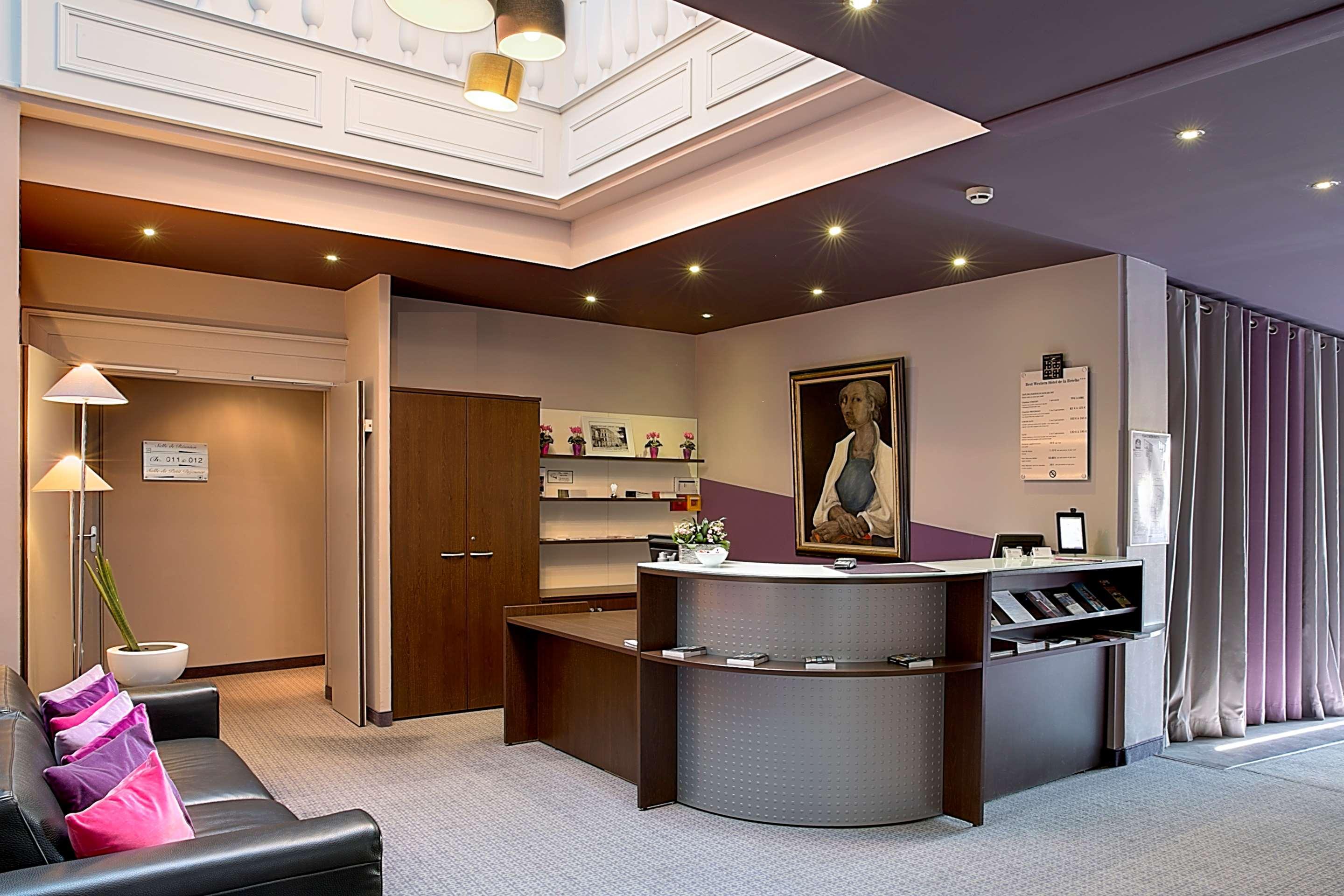 Best Western Hotel De La Breche Ньор Экстерьер фото